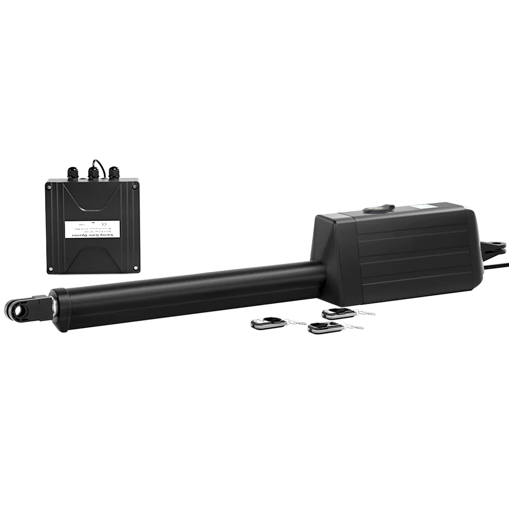 Automatic Electric Gate Opener Single Swing Remote Control 300kg 5m - Nurns