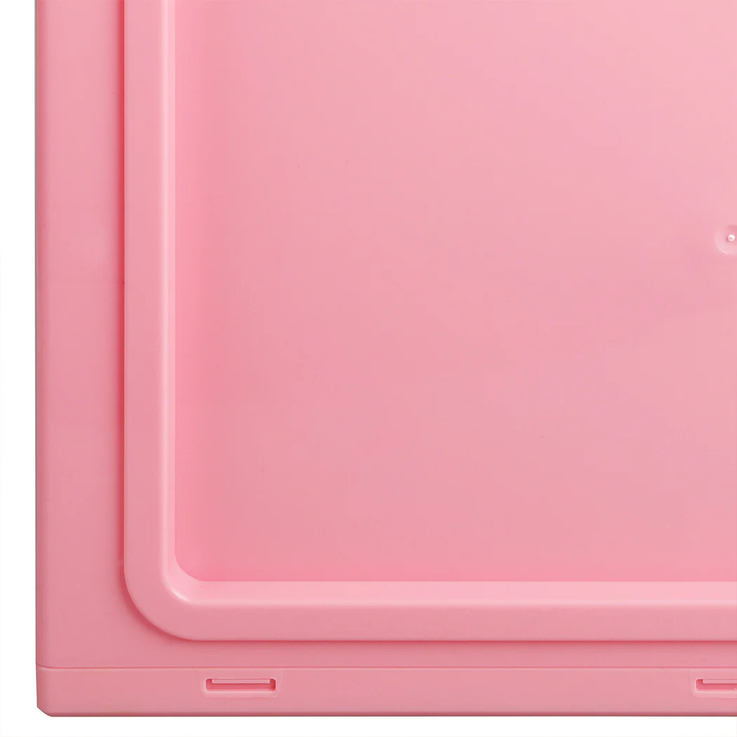 Stacked Sneaker Display Case 6x Shoe Pink - Nurns