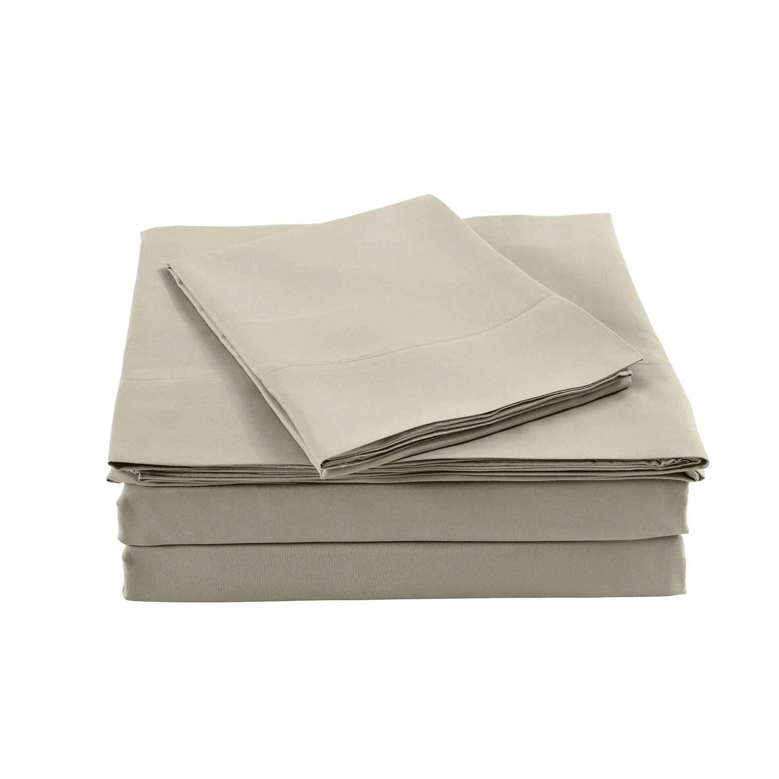 King Royal Comfort Blended Bamboo Sheet Oatmeal - Nurns