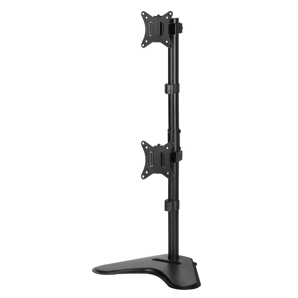 Artiss Monitor Arm Stand Dual Mount HD LED Tv Bracket Holder Freestanding - Nurns