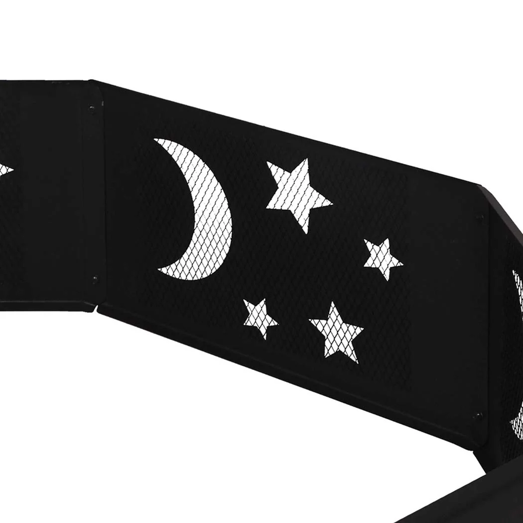 Round Fire Pit Ring Outdoor Fireplace - Nurns