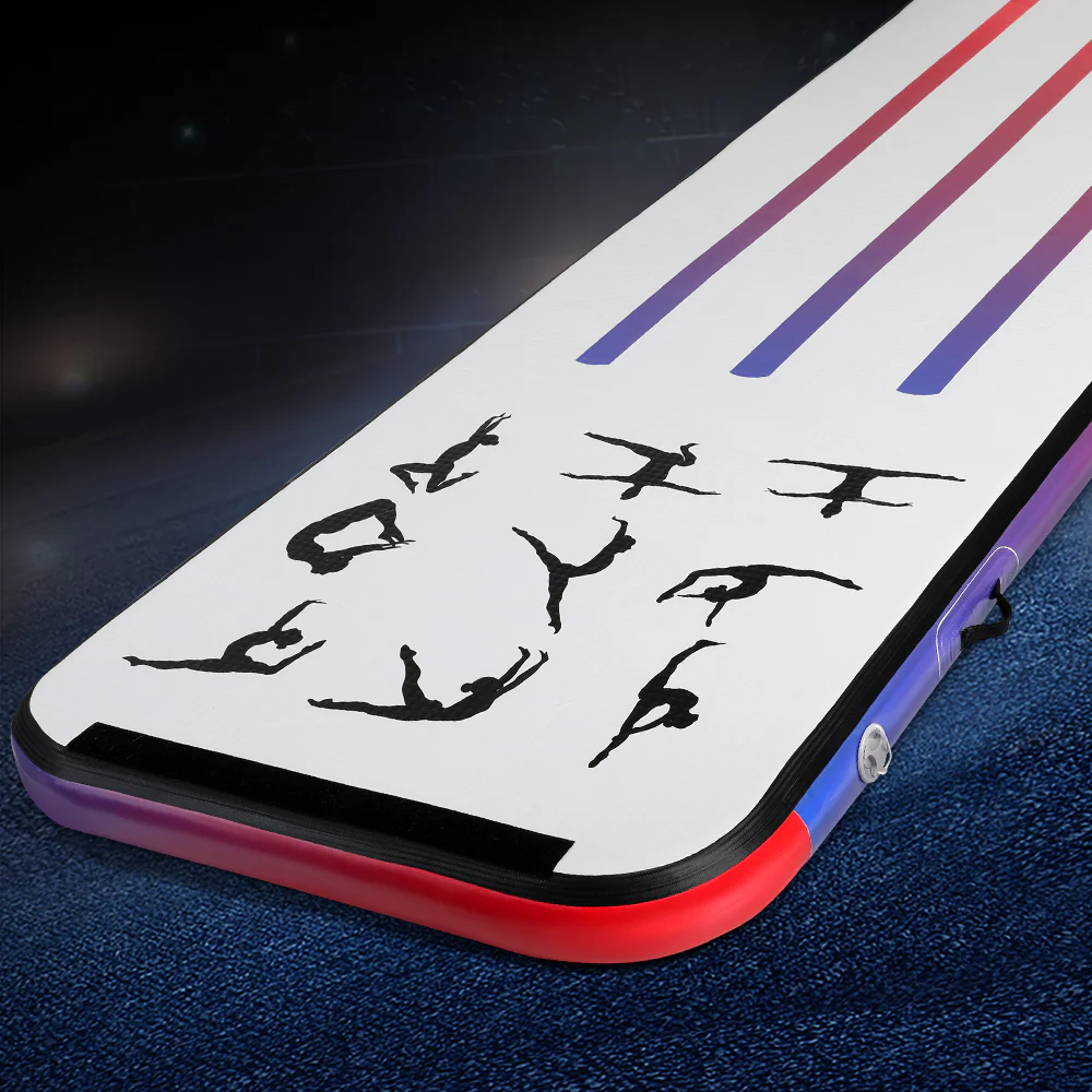 Everfit 3M Air Track Gymnastics Tumbling Mat Exercise Cheerleading Unique Style - Nurns