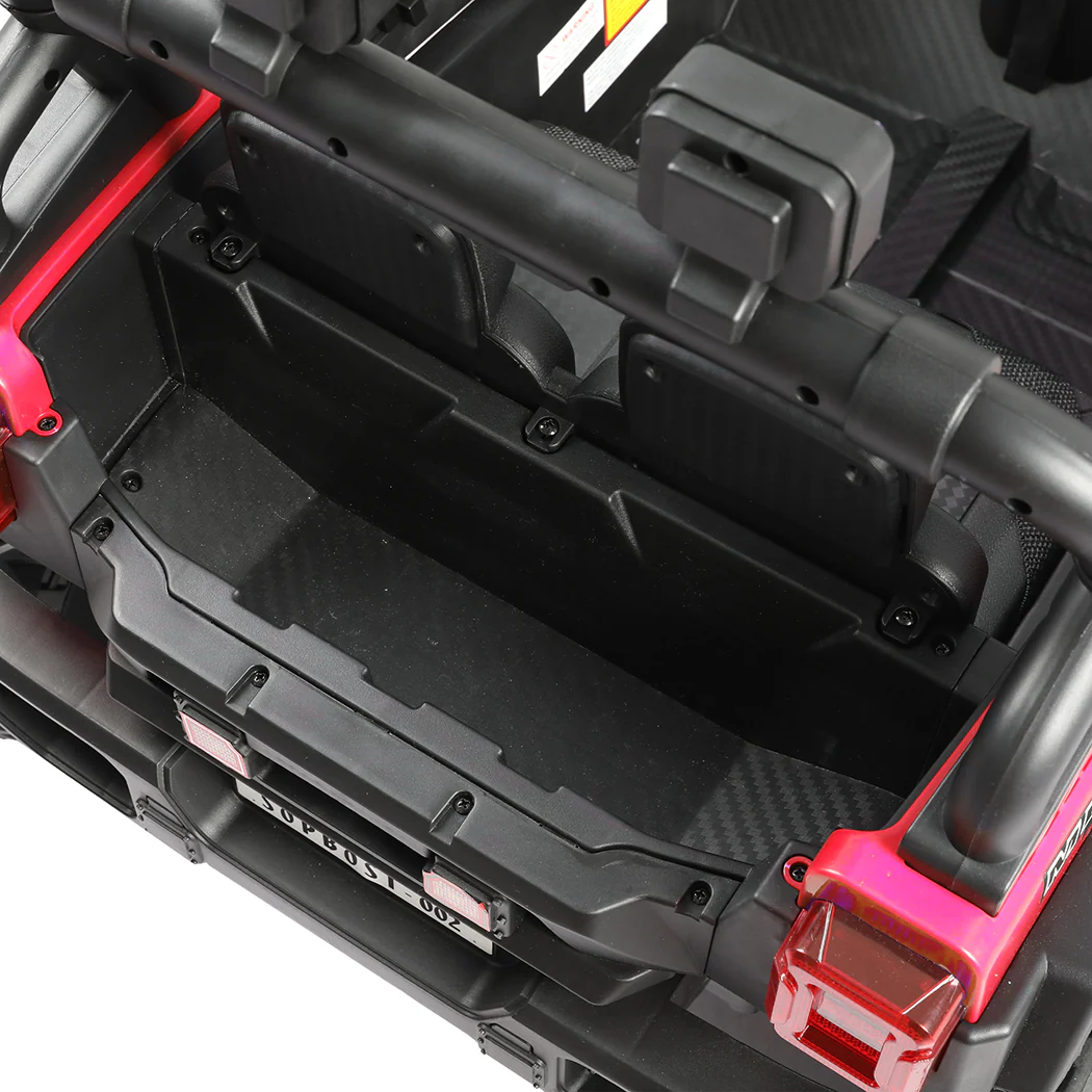 Kids Ride On Car Electric Jeep - Red - Nurns