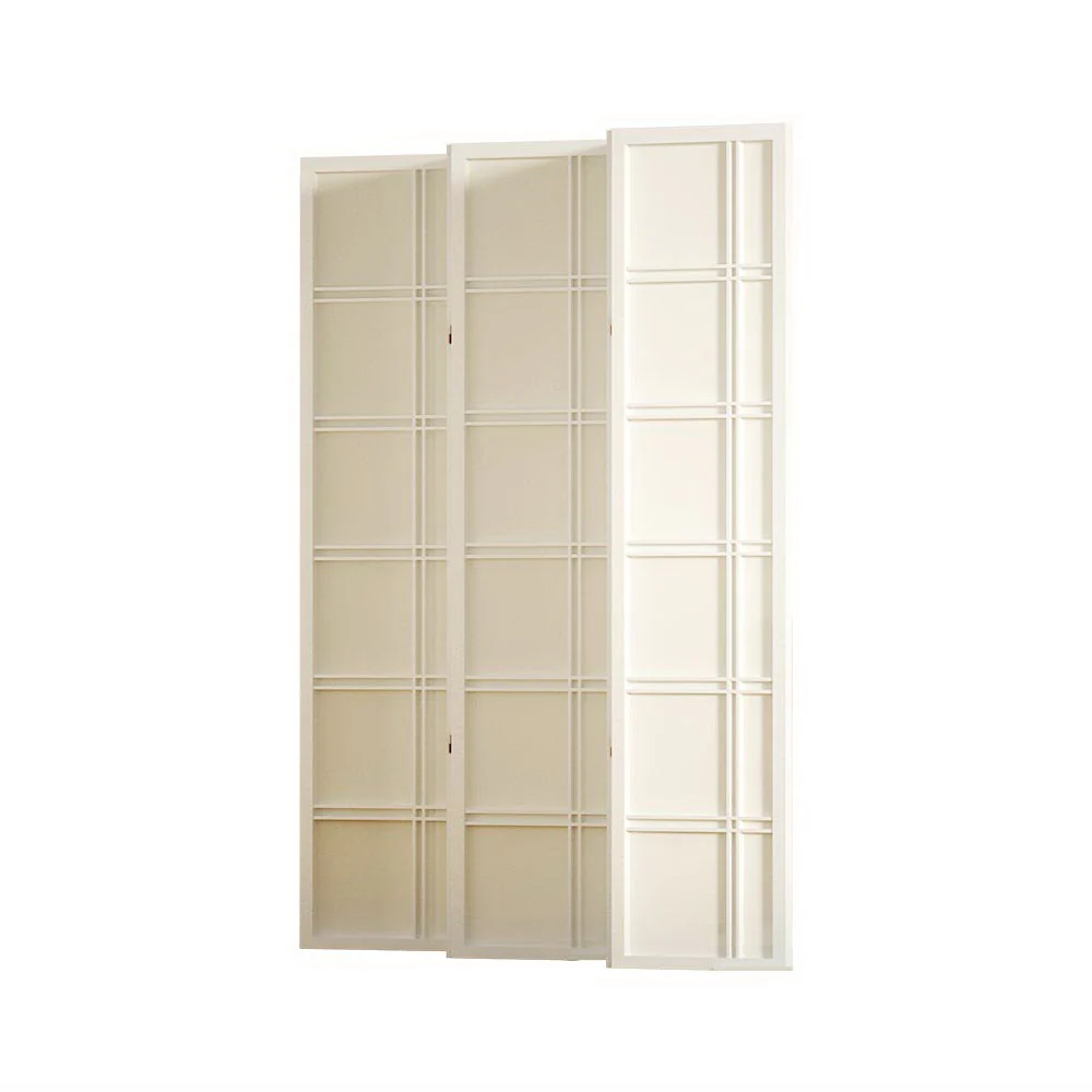 6 Panel Room Divider Screen 265x179cm - White - Nurns