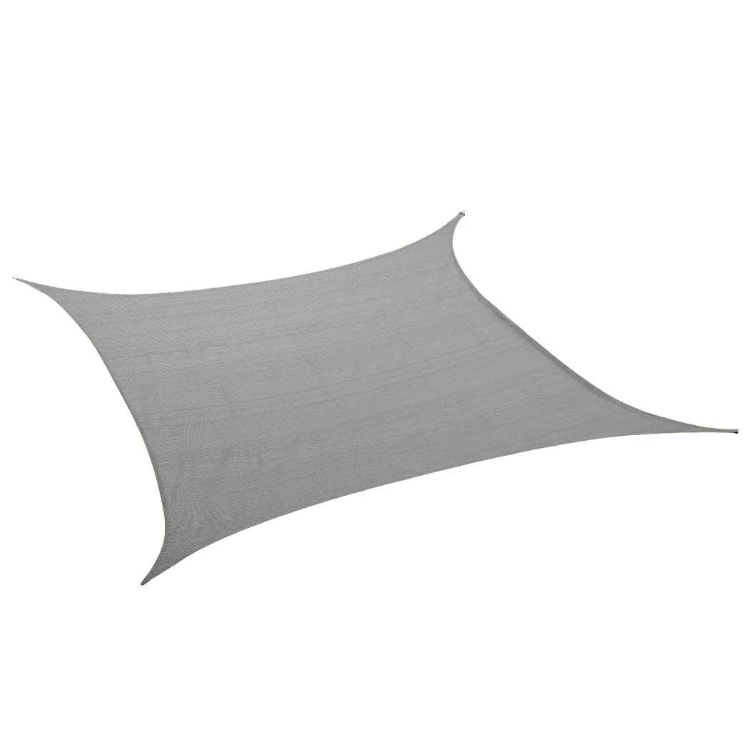 Mountview Sun Shade Sail Cloth Canopy Charcoal 180 - Nurns