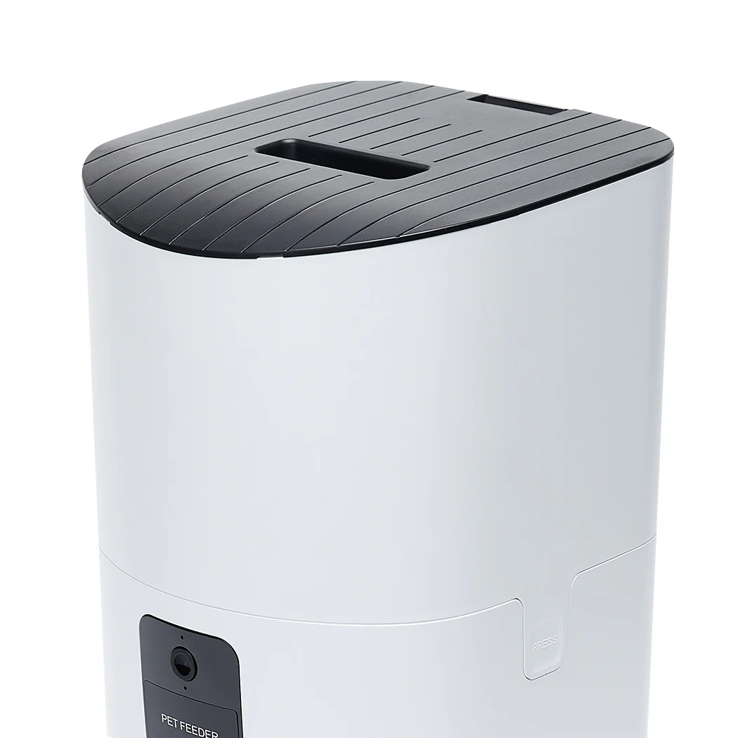 Smart Pet Feeder Camera Dog Cat Automatic Food Dispenser Portable Remote Bowl - Nurns