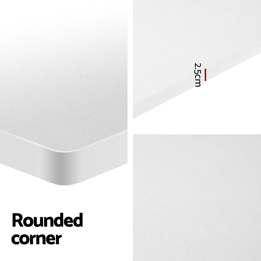 Artiss Standing Desk Motorised Electric Dual Motor White 140cm - Nurns