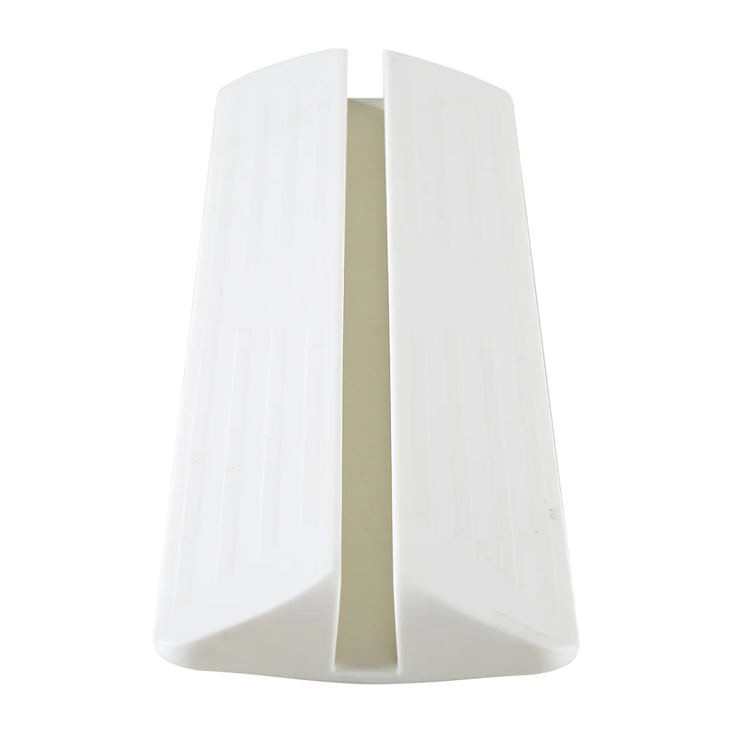 Adjustable Baby Kids Safety Security Gate Stair Barrier Support Ramp White - Nurns