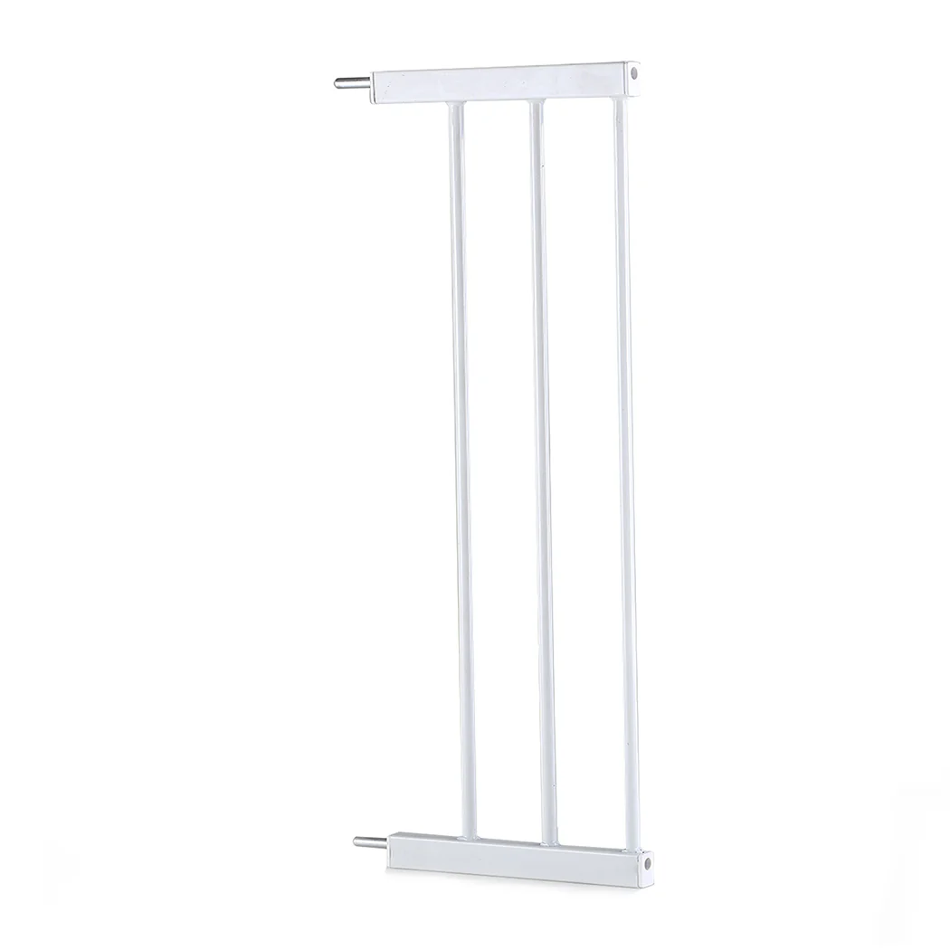 Baby Kids Safety Security Gate Stair Barrier Doors Extension Panels 20cm White - Nurns