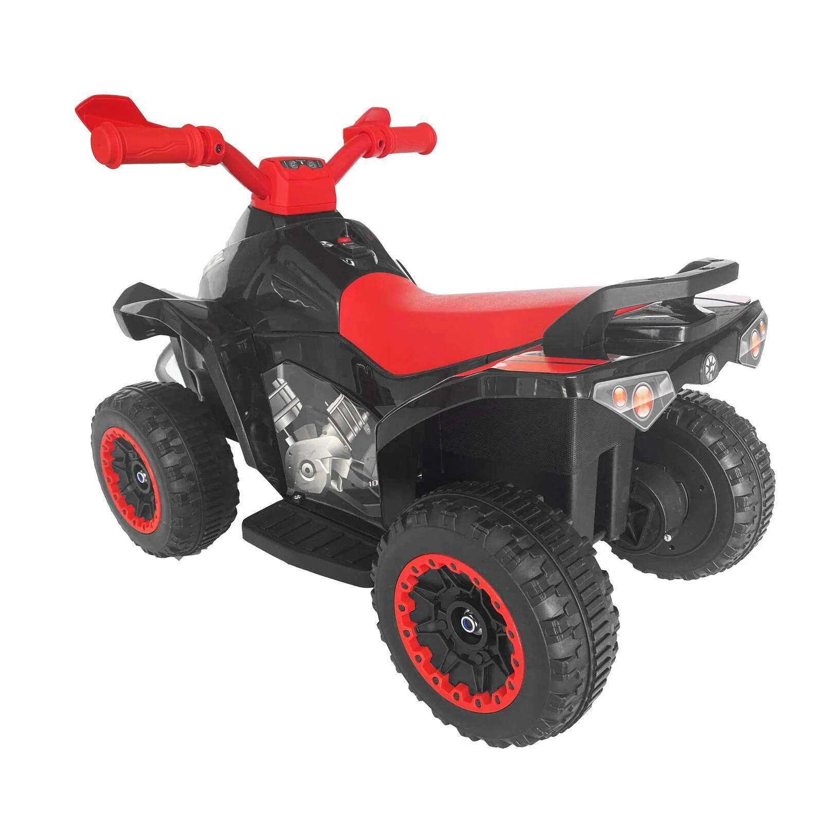 Quad Ride-on Electronic 4 Wheel ATV - Black - Nurns