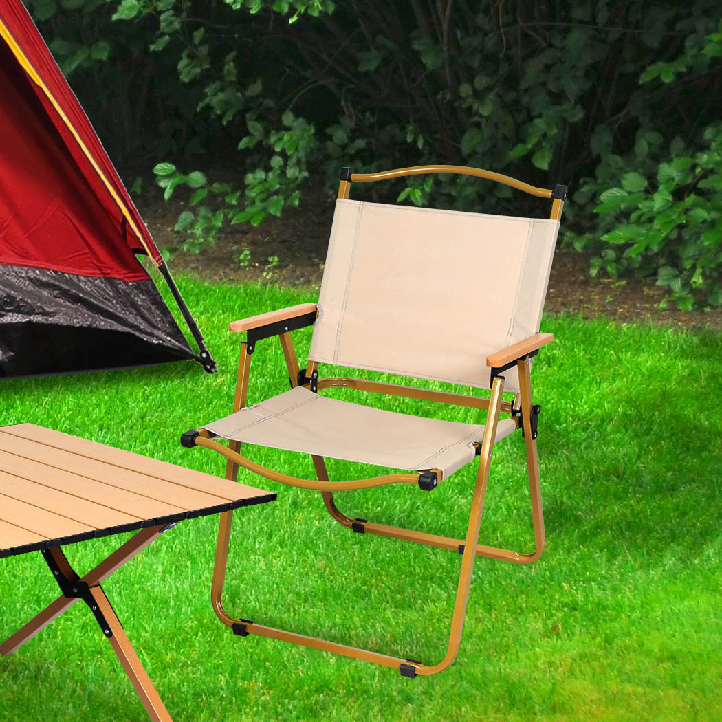 Set of 4 Camping Chair Folding Outdoor - Nurns