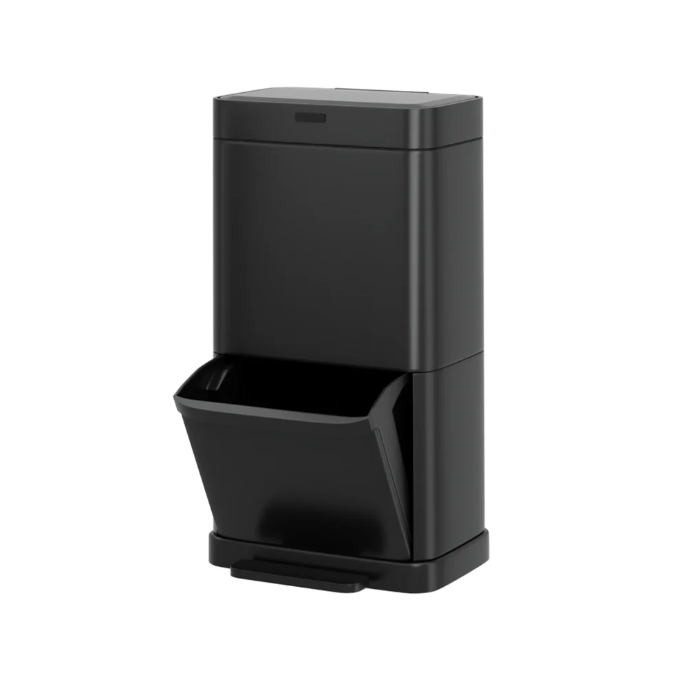 70L Motion Sensor Bin Pedal Bins Automatic - Black - Nurns