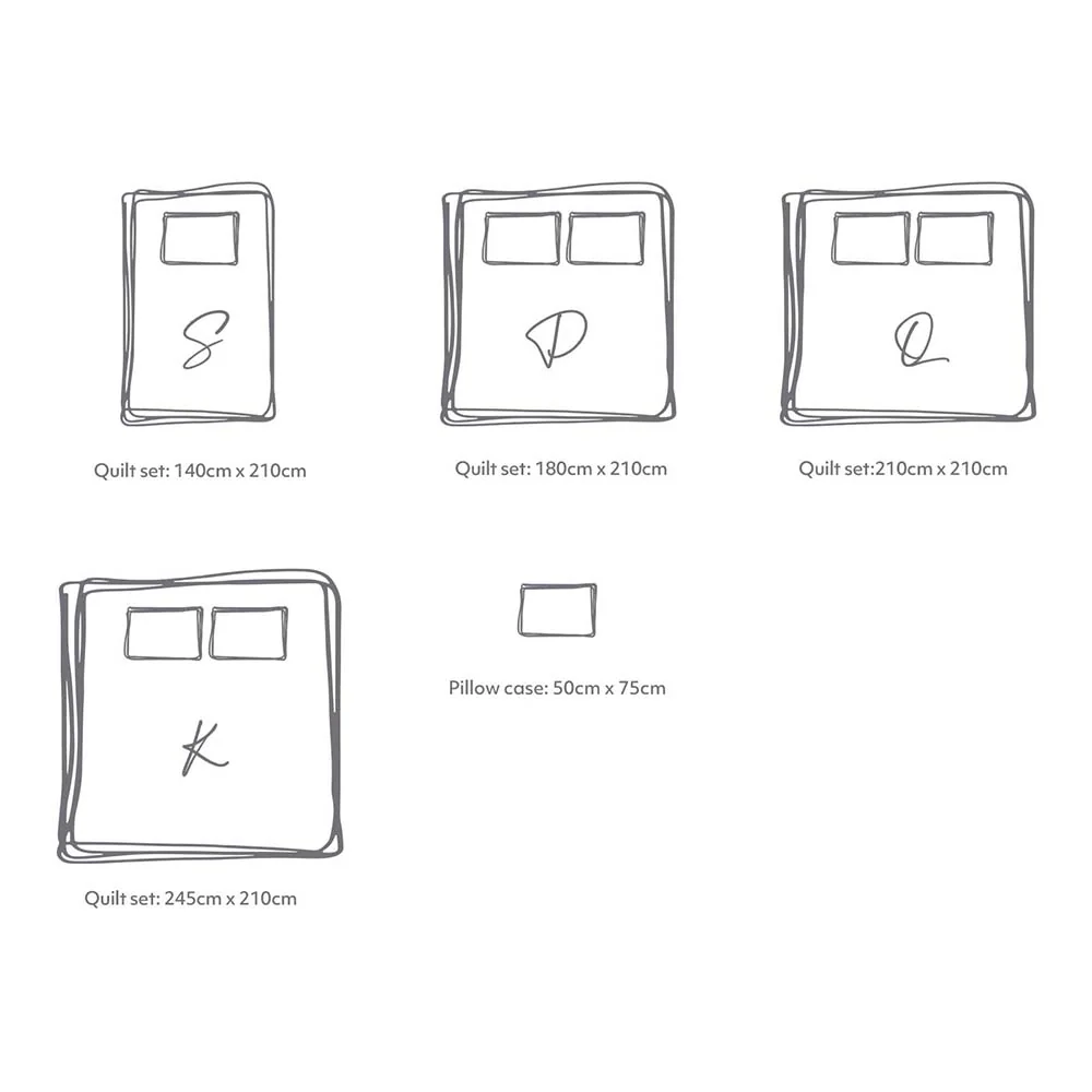 SINGLE 3-Piece Washed Cotton Quilt Set - Pink - Nurns