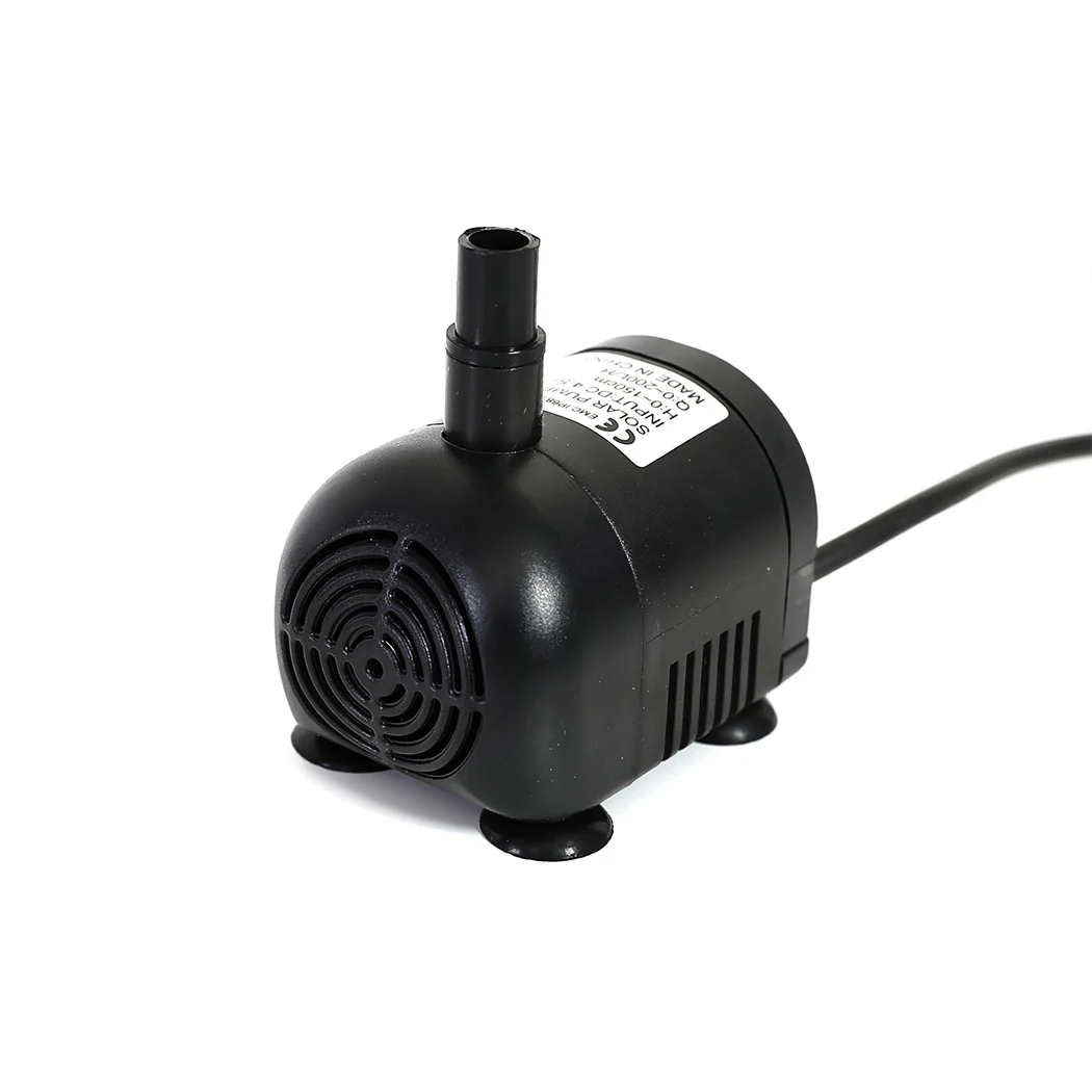 Solar Fountain Water Pump Kit Pond Pool Submersible Outdoor Garden 1.8W - Nurns