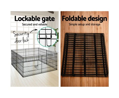 Pet Dog Playpen 24