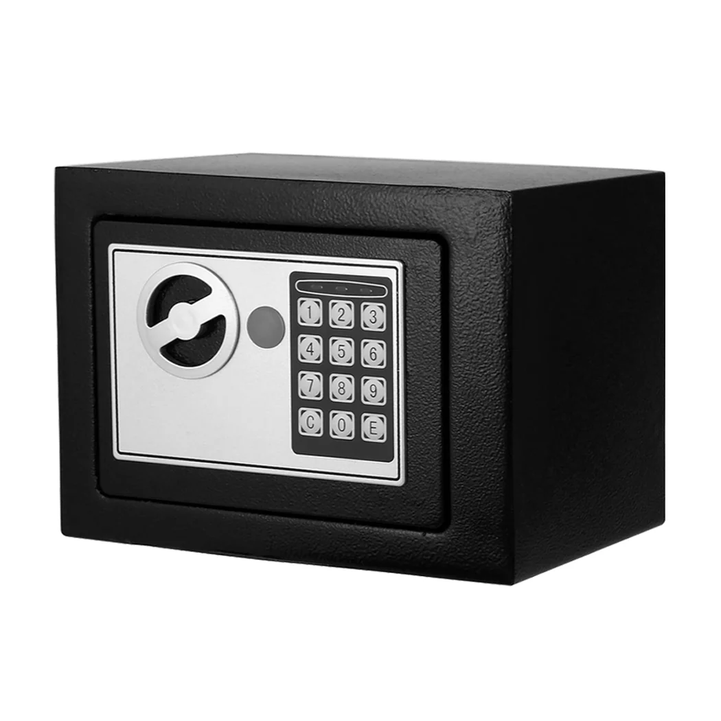 Electronic Safe Digital Security Box Home Office Cash Deposit Password 6.4L - Nurns
