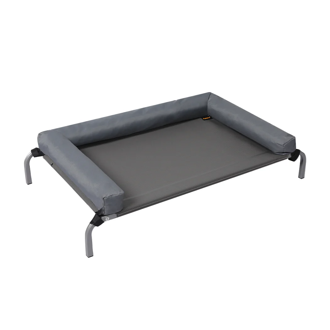XLarge Dog Beds Elevated Pet Puppy - Grey - Nurns