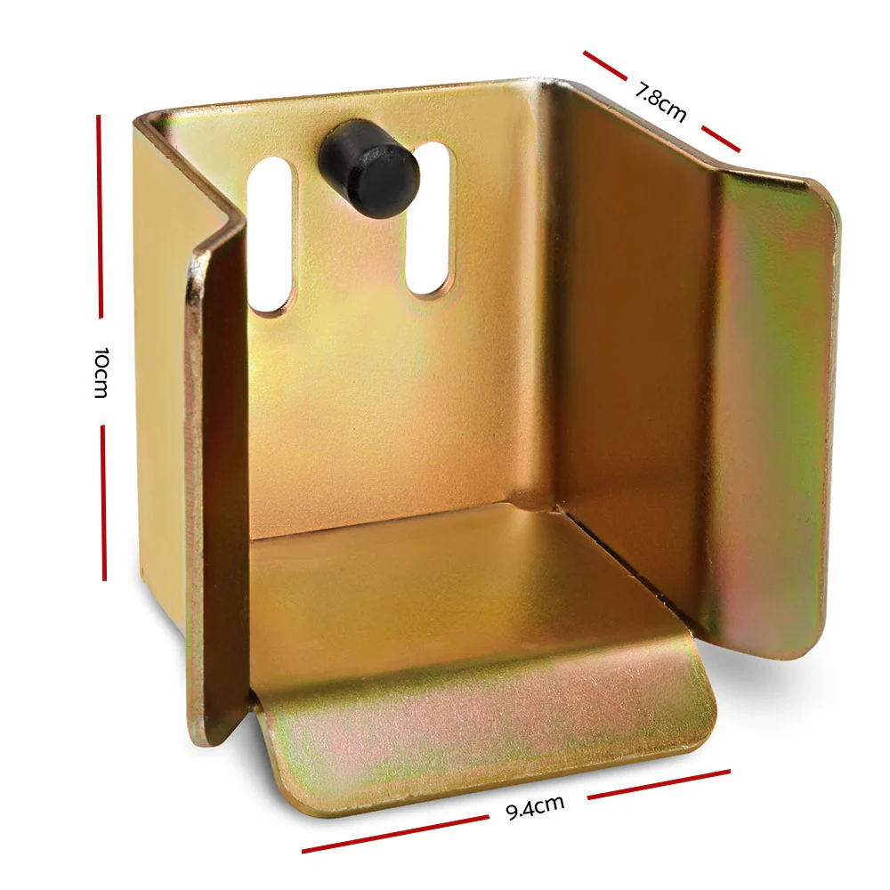 Roller Guide Gate Opener Track Stopper Sliding Hardware Accessories Kit - Nurns