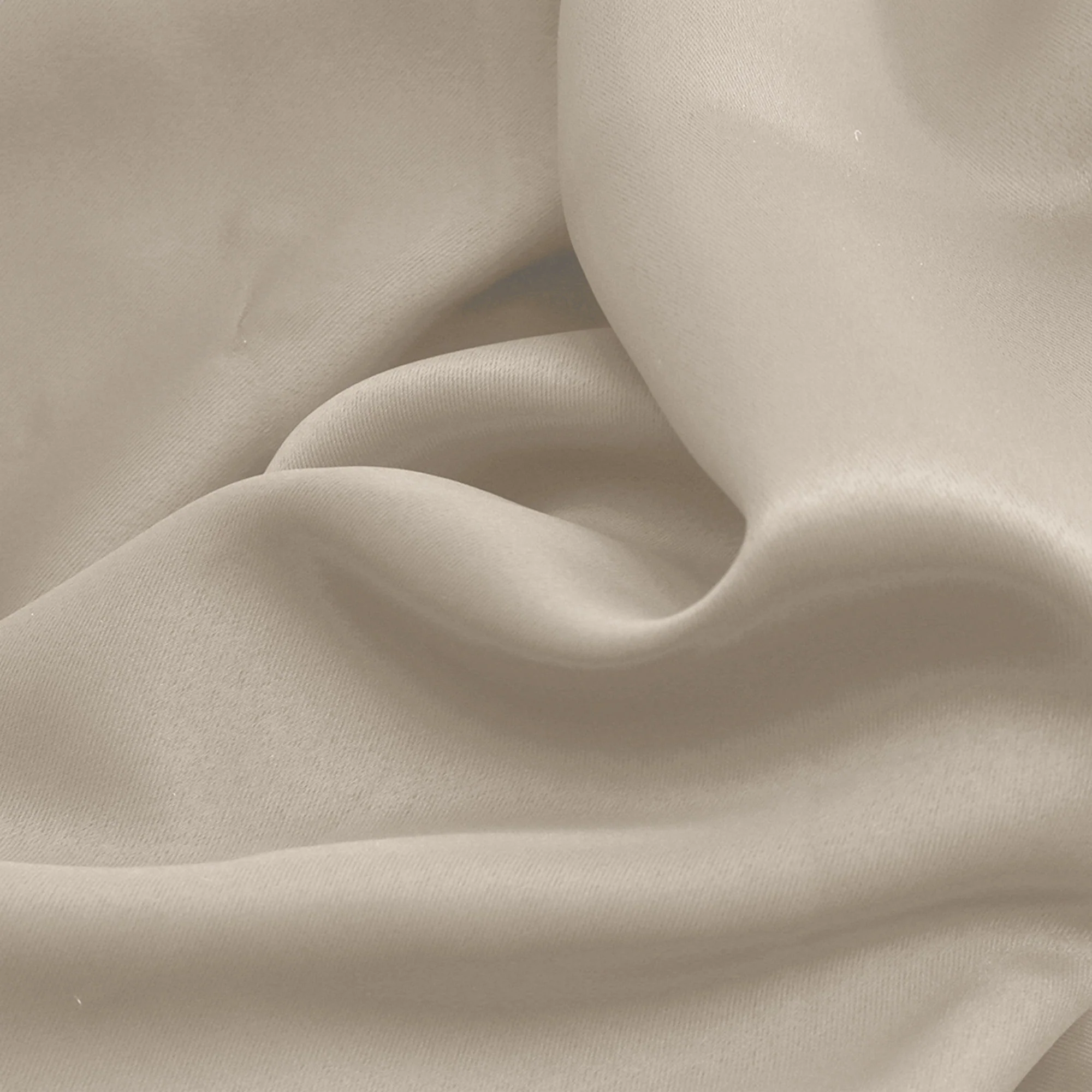 Set of 2 132x213cm Blockout Curtains Panels 3 Layers - Beige - Nurns