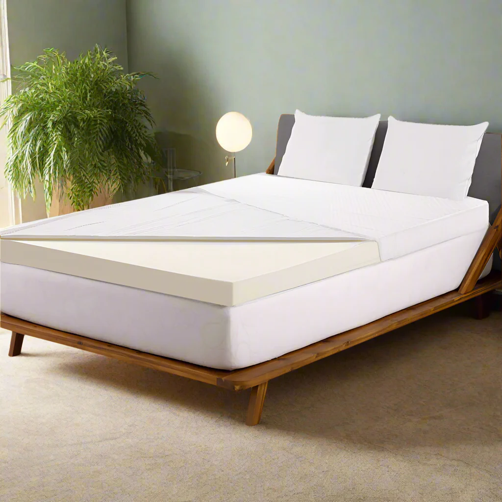 King Giselle Bedding Memory Foam Mattress Topper 8cm - Nurns