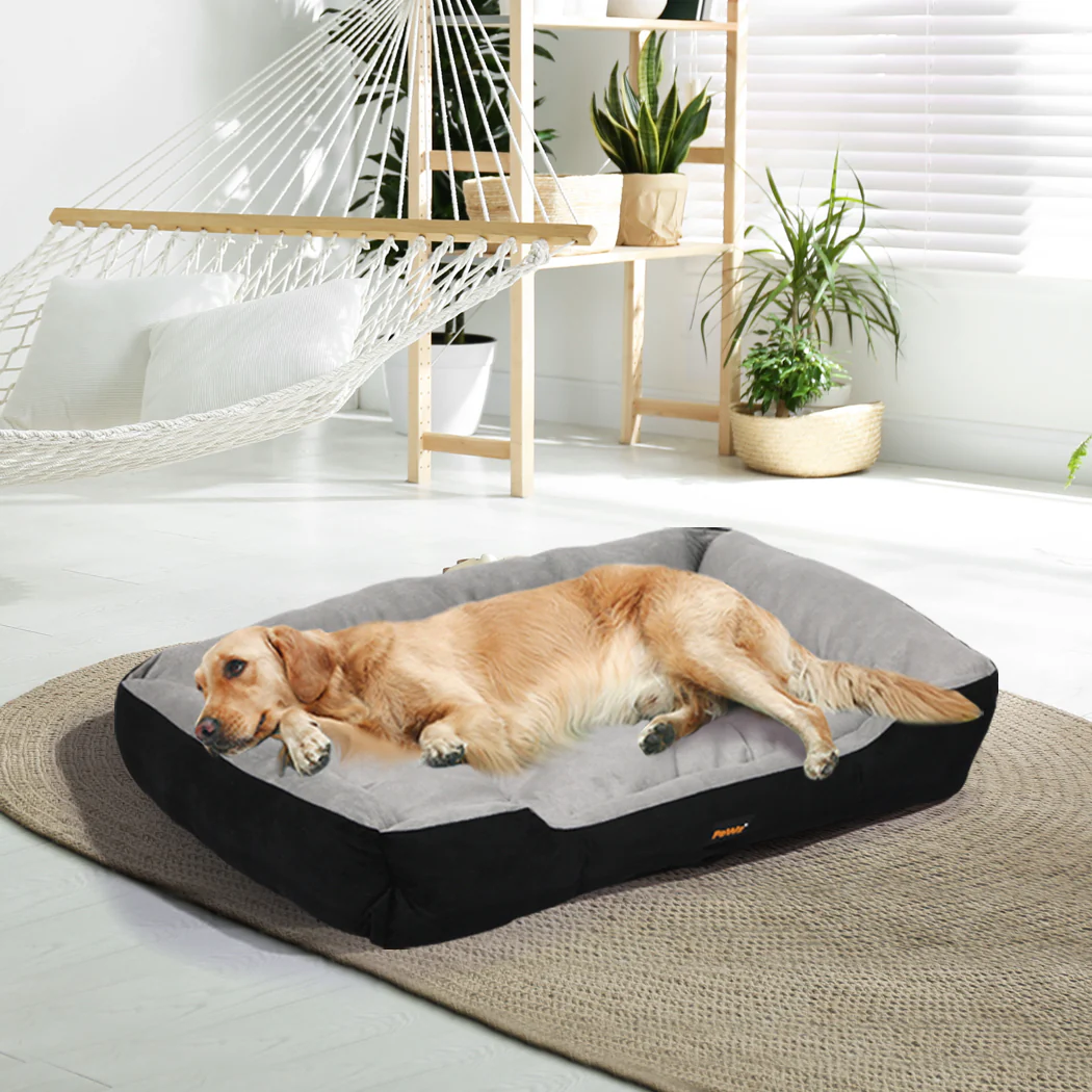 XXLarge Dog Beds Pet Mattress Bedding - Black - Nurns