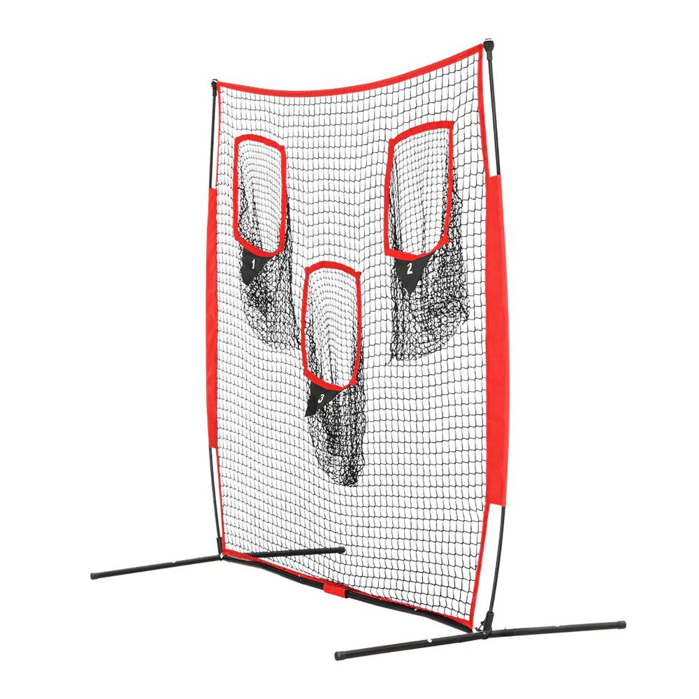 Everfit 1.8m Football Soccer Net Portable Goal Net Training 3 Target Zone - Nurns