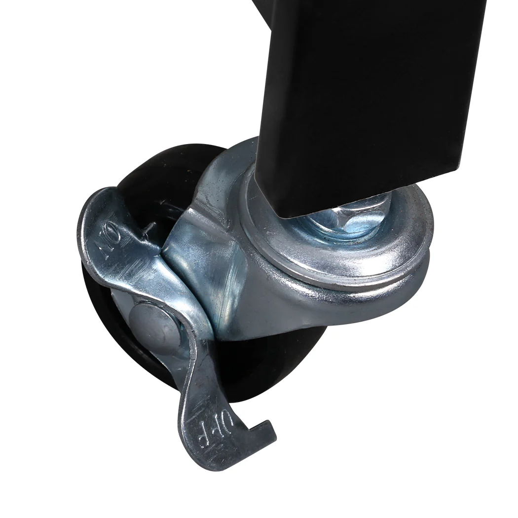 Levede Foldable Storage Shelf Display Black 5 Tiers - Nurns