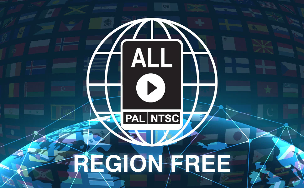 Laser 9 Inch Dual Screen DVD Player - Black - Nurns