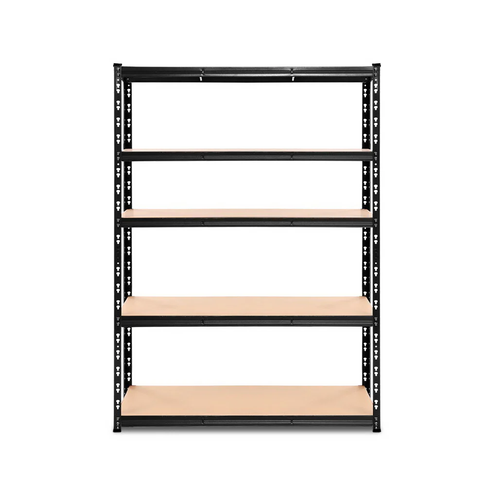 Giantz 1.8M Garage Shelving Warehouse Rack Pallet Racking Storage Shelve Black - Nurns