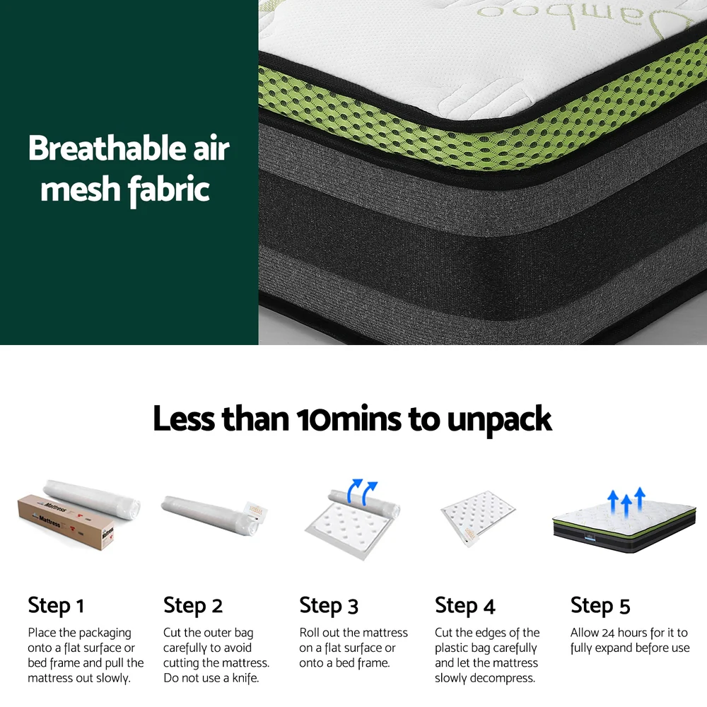 Azura 30cm Cool Gel Foam - Queen - Nurns