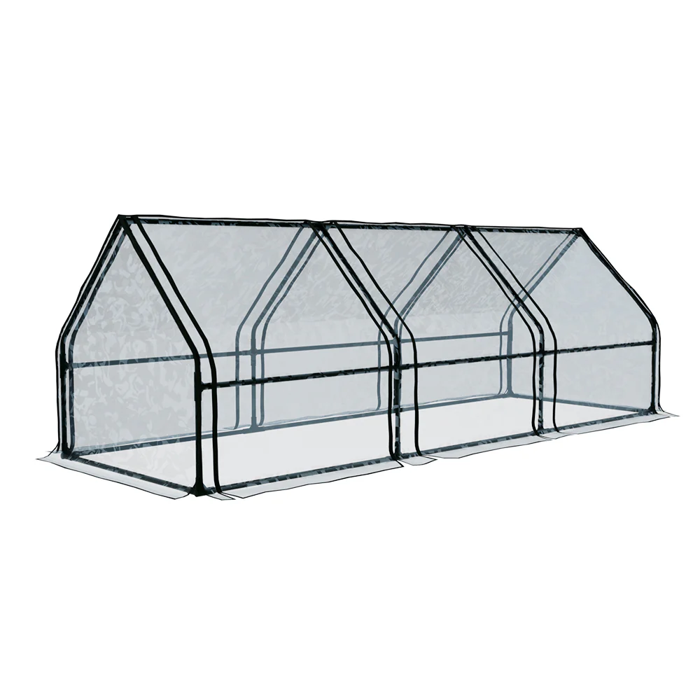 Greenfingers Greenhouse 2.7x0.9x0.9M Mini Green House Raised Garden Bed Planter Box - Nurns