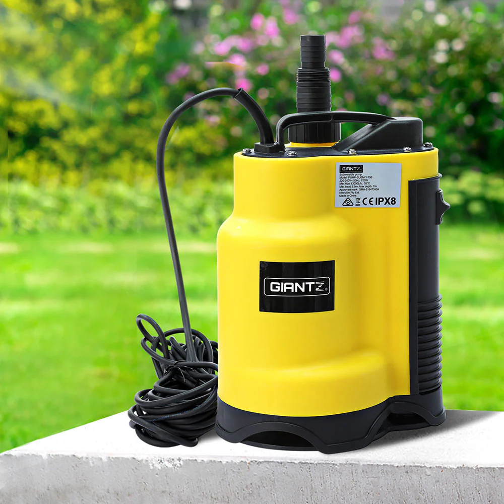 Garden Water Submersible Pump 400W Dirty Bore Sewerage Tank Well Steel - Nurns