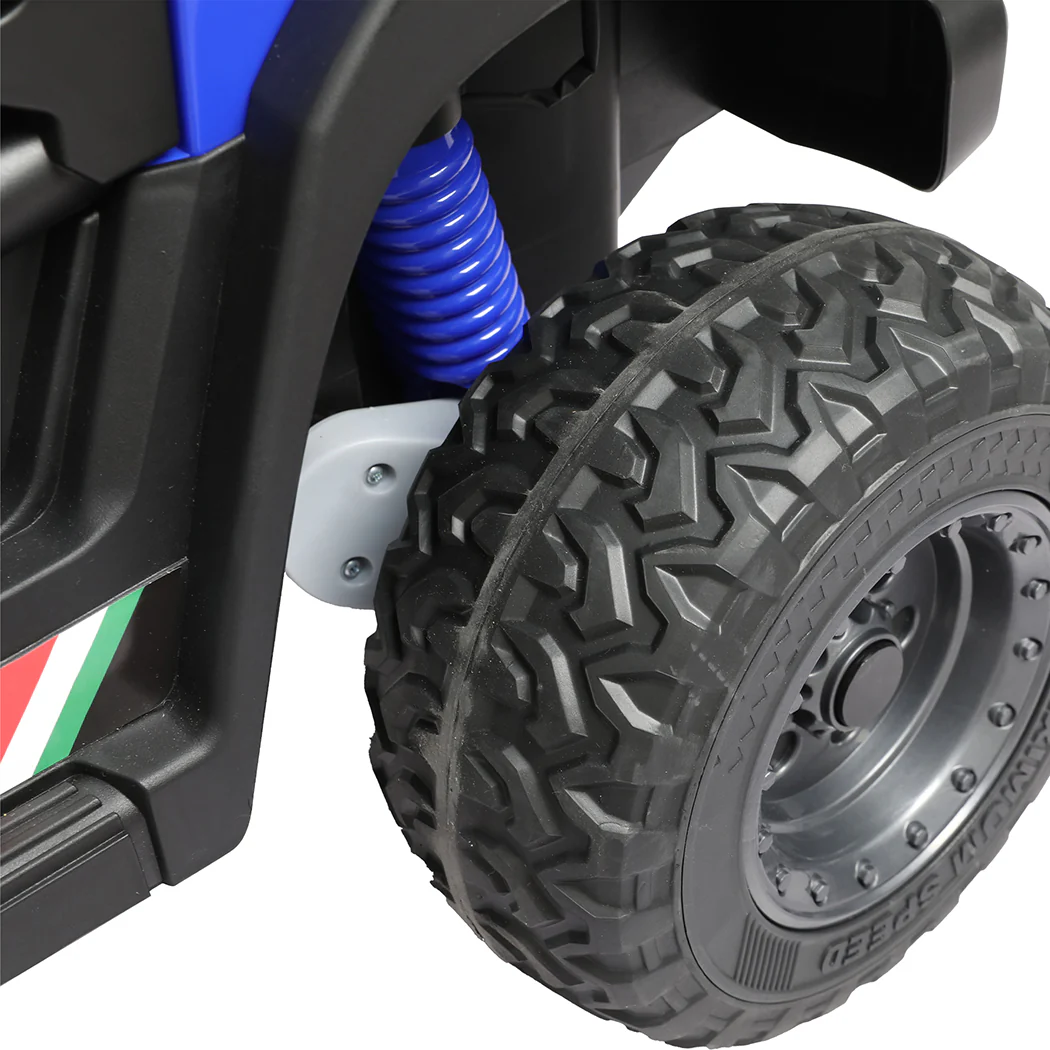 Kids Ride On Car Electric Jeep - Blue - Nurns