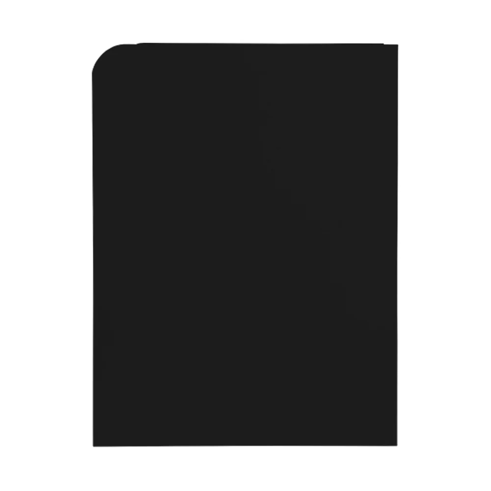 Baddeck Wooden Bedside Tables - Black - Nurns