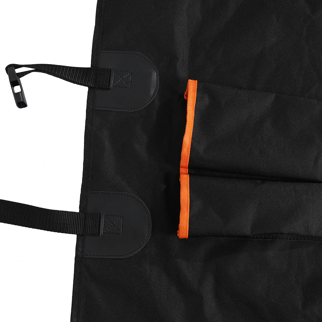 Pet Car Seat Cover Cat Dog Hammock Non Slip Waterproof Protector Mat Black - Black - Nurns