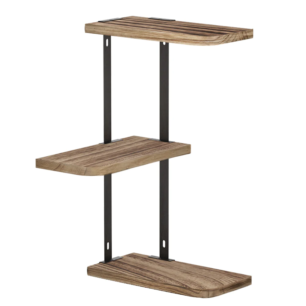 Artiss Floating Wall Shelf 3-Tier - Nurns