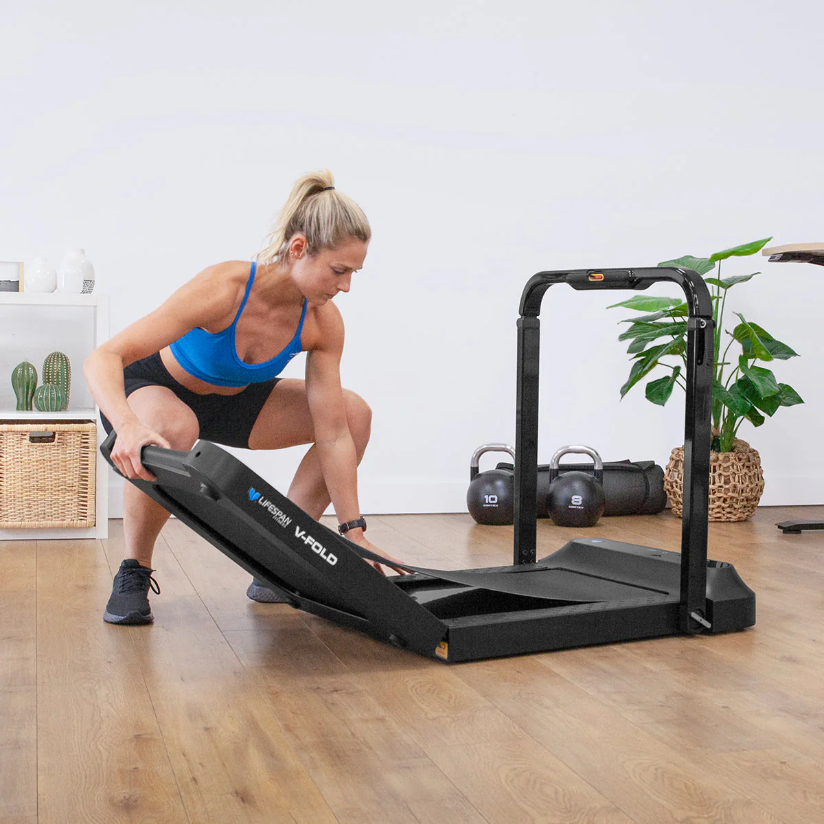 Lifespan Fitness V-FOLD Treadmill with SmartStride - Nurns