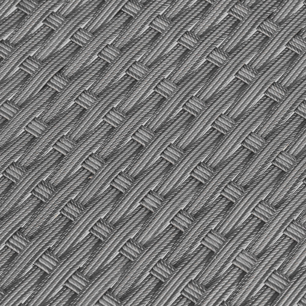 Harold 2-Seater Furniture 3-Piece Outdoor Setting - Grey - Nurns