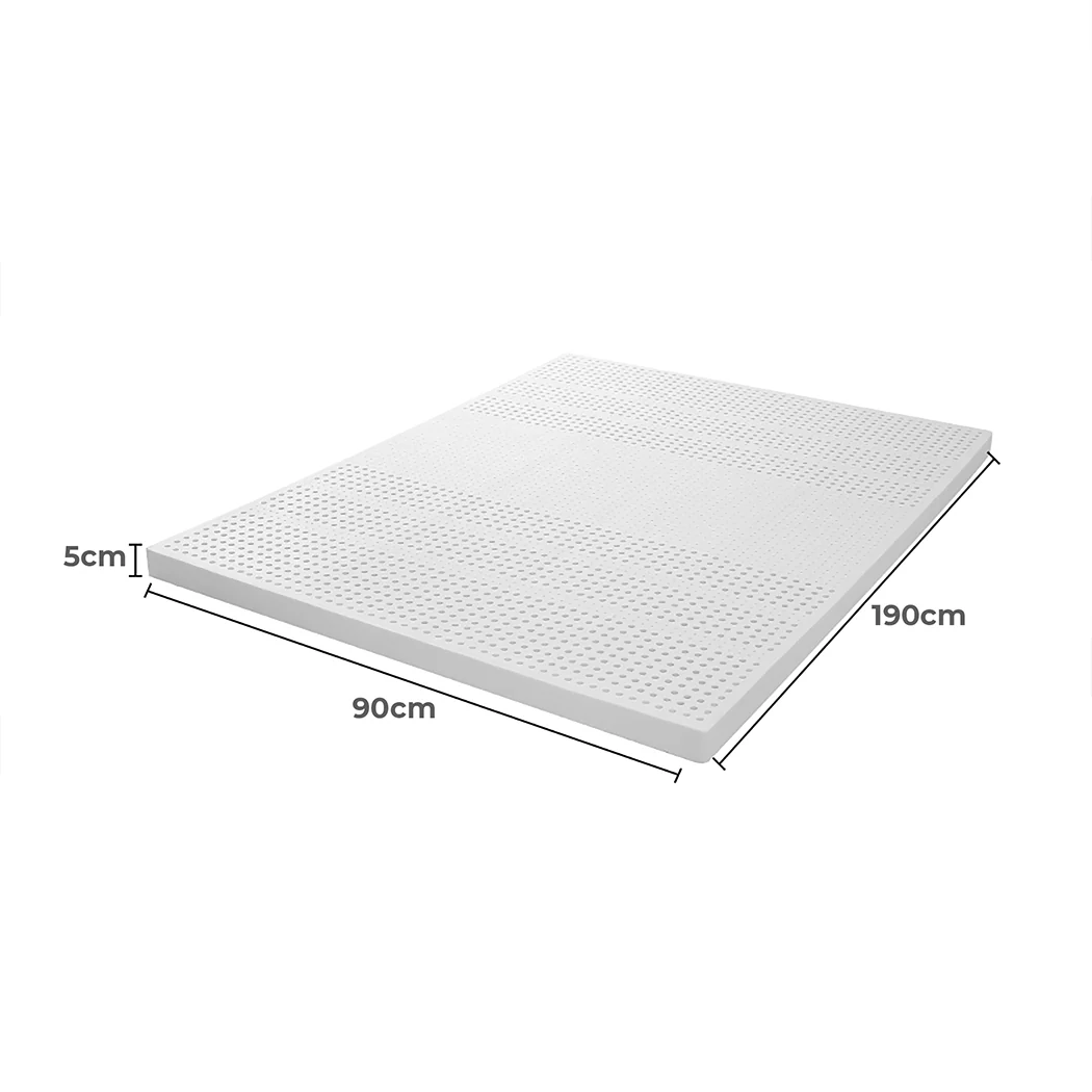 Single Dreamz Latex Mattress Topper - Nurns