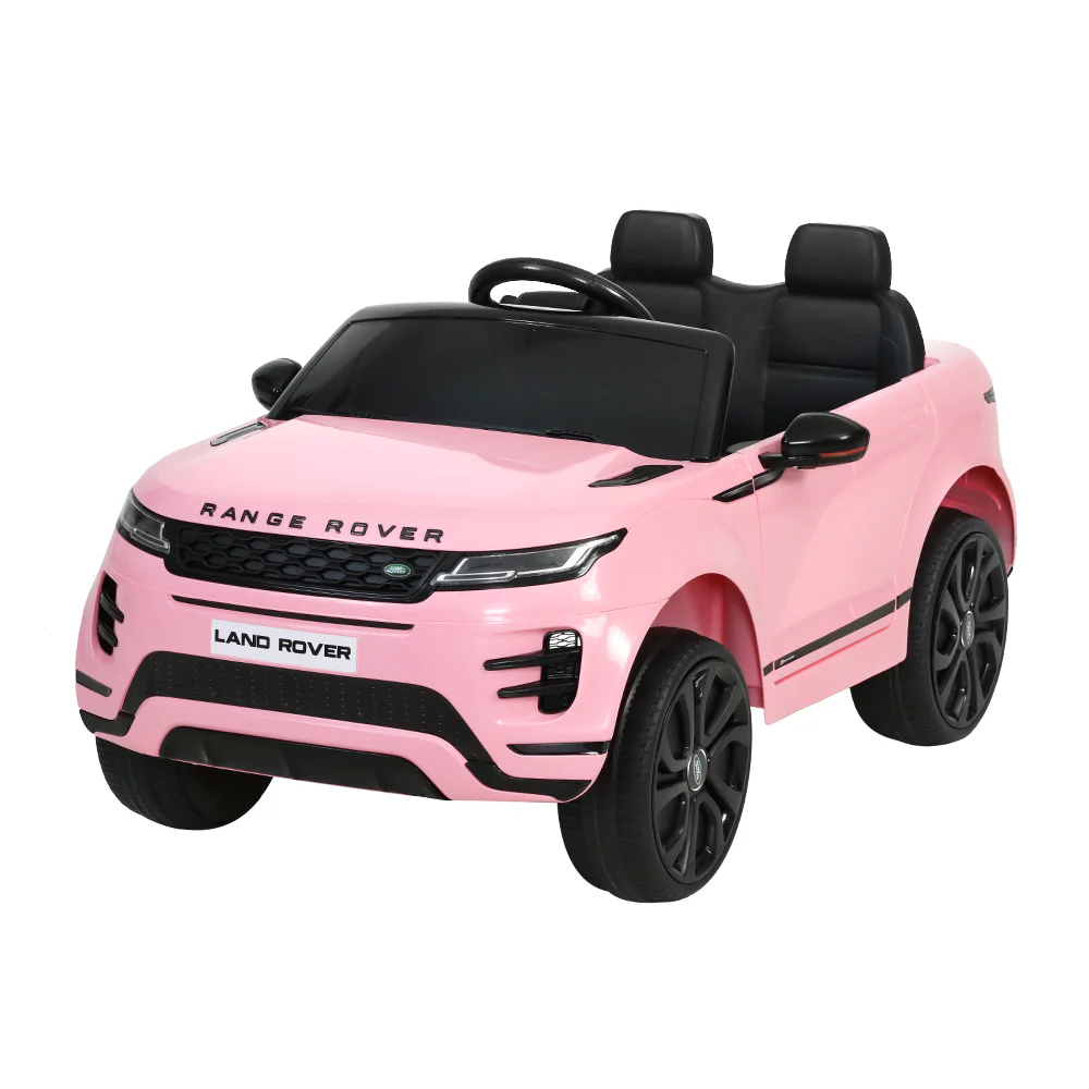 Kids Ride on Car Licensed Land Rover 12V Electric Car Toys Battery Remote - Pink - Nurns