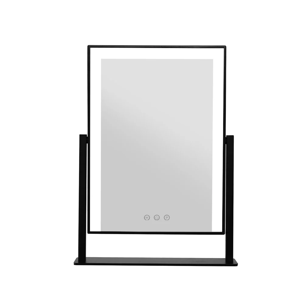 Hollywood Makeup Mirror With Light LED Strip Standing Tabletop Vanity - Nurns