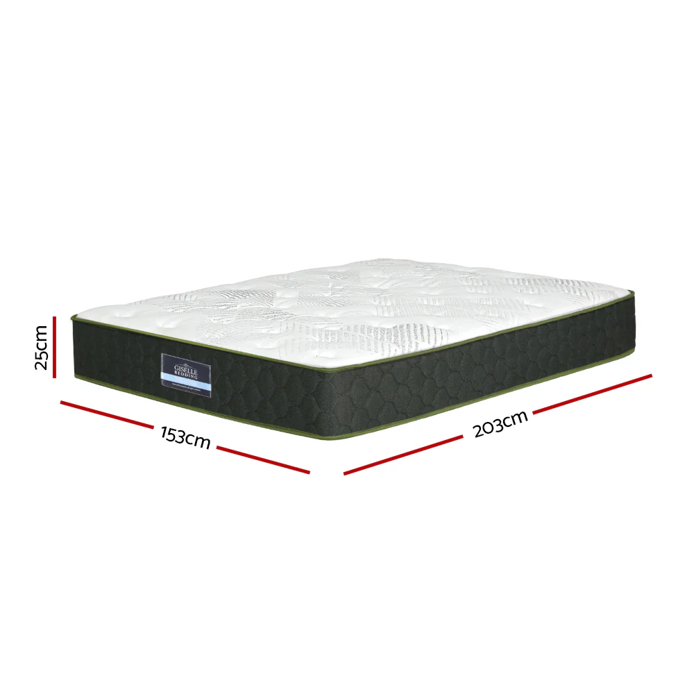 Minnie 25cm Mattress Green Tea Foam - Queen - Nurns