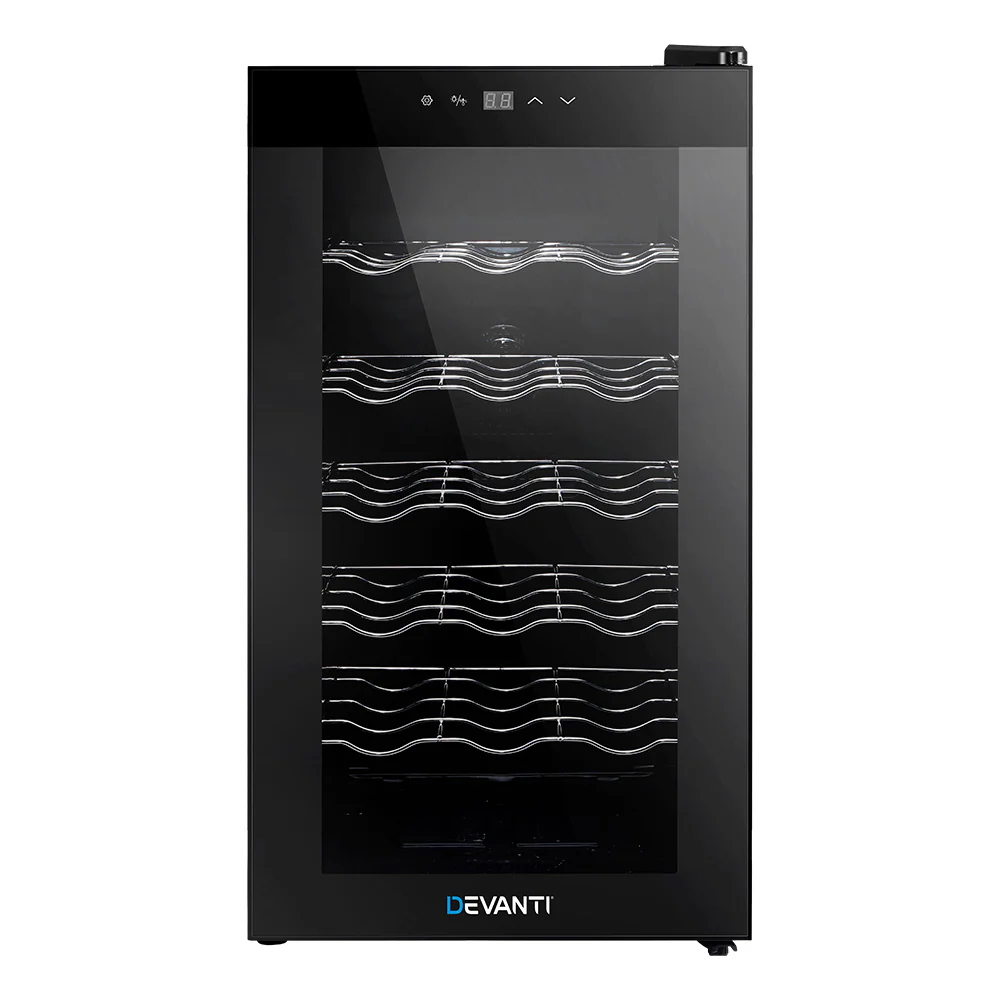 Devanti Wine Fridge Cooler 18 Bottles - Nurns