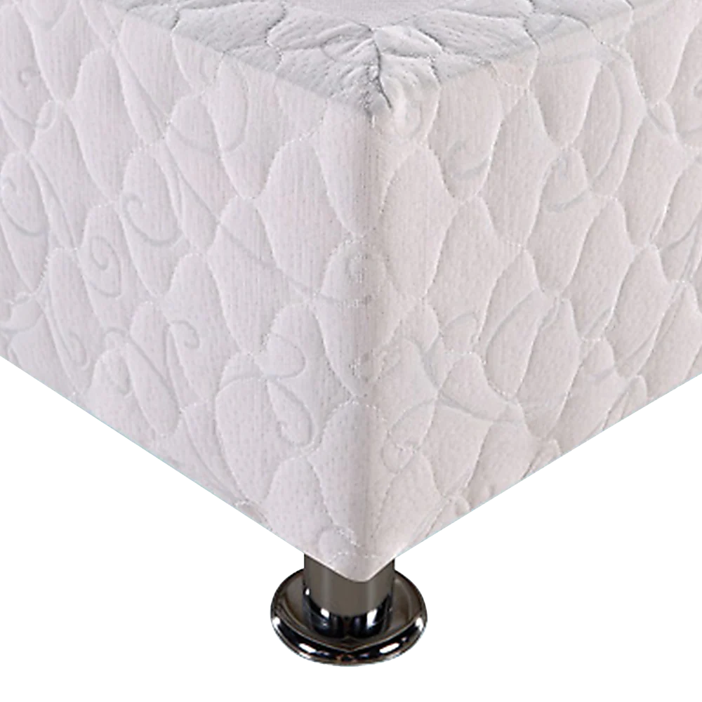 Andrea Ensemble Bed Base - White King - Nurns