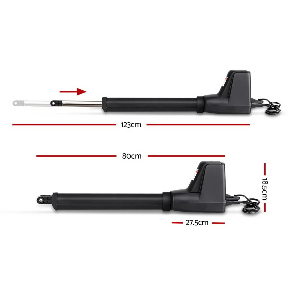 Swing Gate Opener Double Automatic Electric Kit Remote Control 1000kg - Nurns