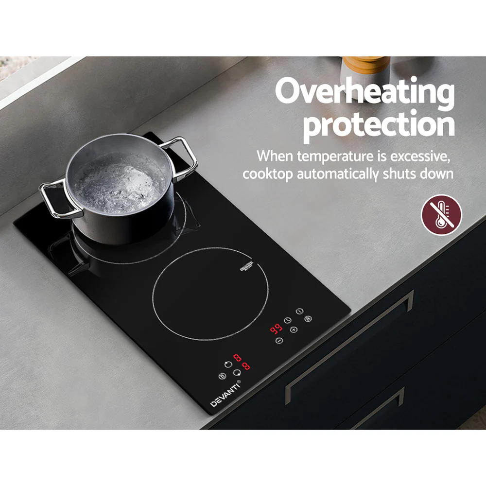 Devanti Induction Cooktop 30cm Electric Cooker - Nurns