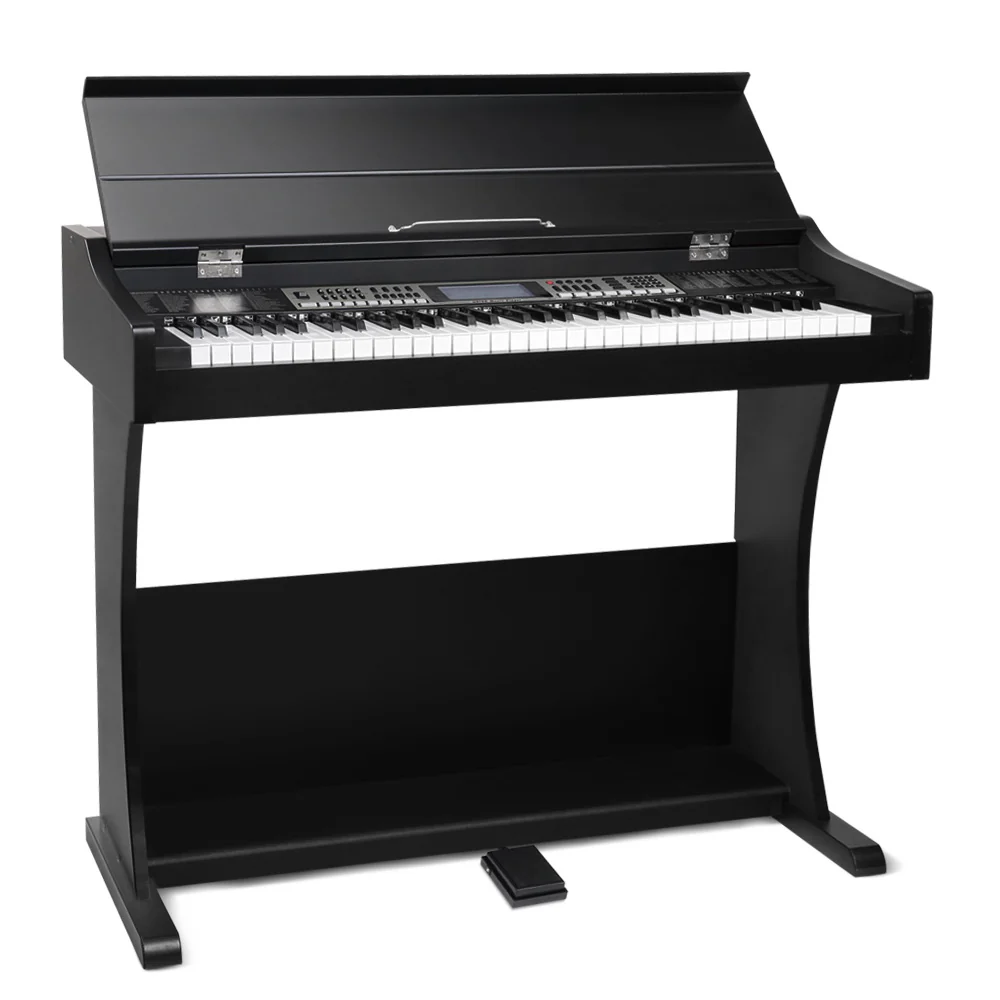 Alpha 61 Keys Electronic Piano Keyboard Digital Electric Classical Music Stand - Nurns