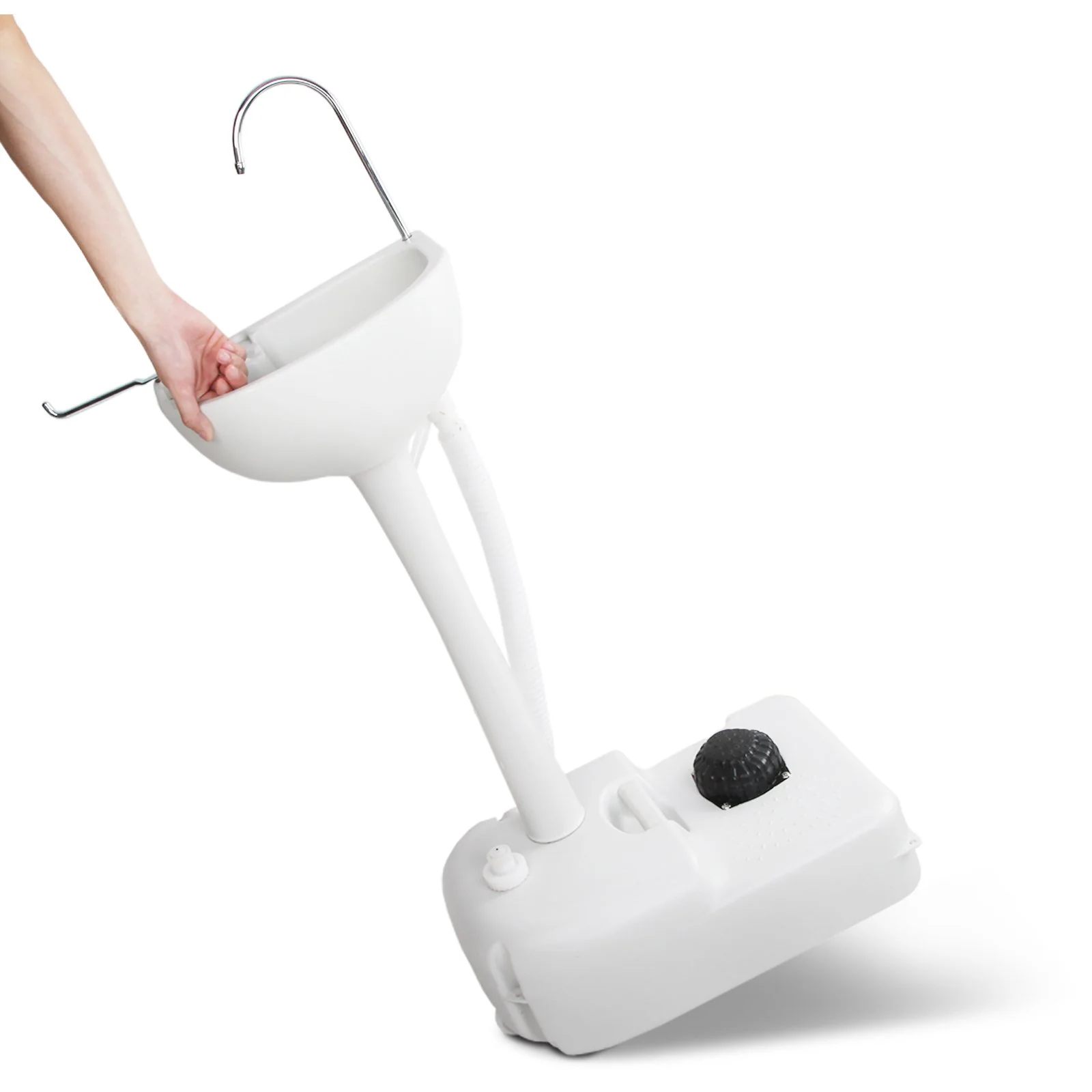 Camping Basin Portable Hand Wash Sink Stand 19L Capacity - Nurns