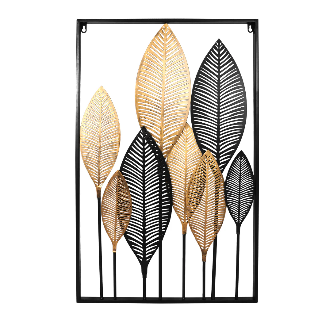 Large Metal Wall Art Hanging Leaf Tree of Life Home Decor Sculpture Garden - Nurns