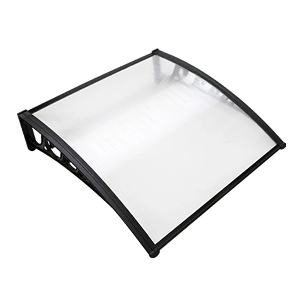 Instahut Window Door Awning 1mx1m Transparent Panel - Nurns